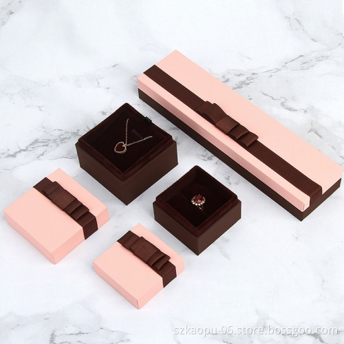 Factory wholesale Custom jewelry box Jewelry box with bracelet Confession Gift Box